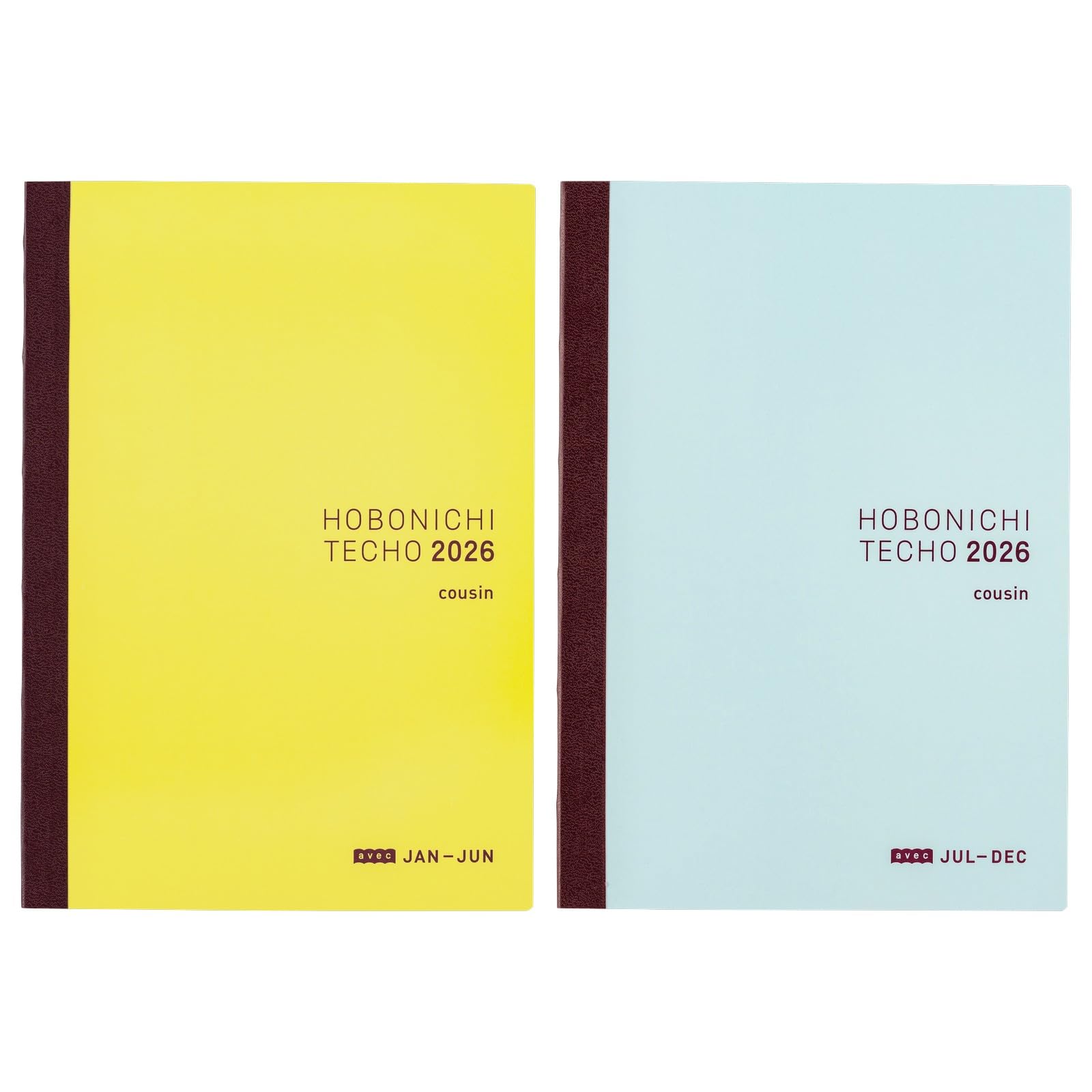 Amazon.co.jp: ほぼ日手帳2026本体カズン avec[A5/1日1ページ(前期+